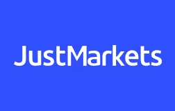 logo of JustMarkets forex broker in Kenya